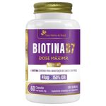 suplemento alimentar biotina b7 60 cápsulas flora nativa do brasil
