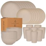 conjunto de mesa de jantar xiongzhi bege e-bi