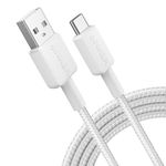 cabo anker 322 usb-a para usb-c 1,8 metros carregamento eficiente branco (id)