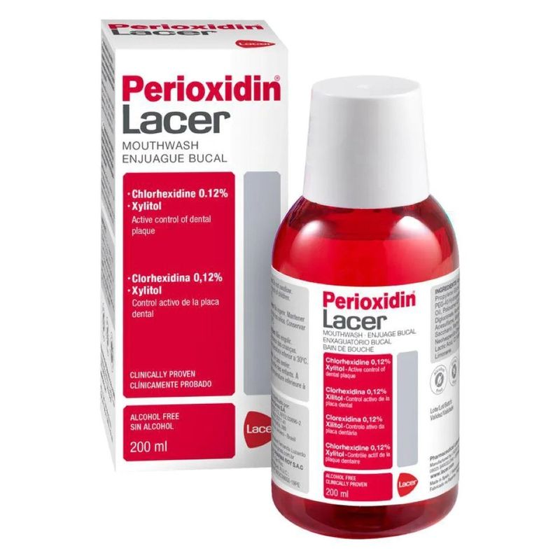 enxaguante bucal antisséptico perioxidin 200ml