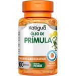 suplemento alimentar óleo de prímula 60 cápsulas katiguá