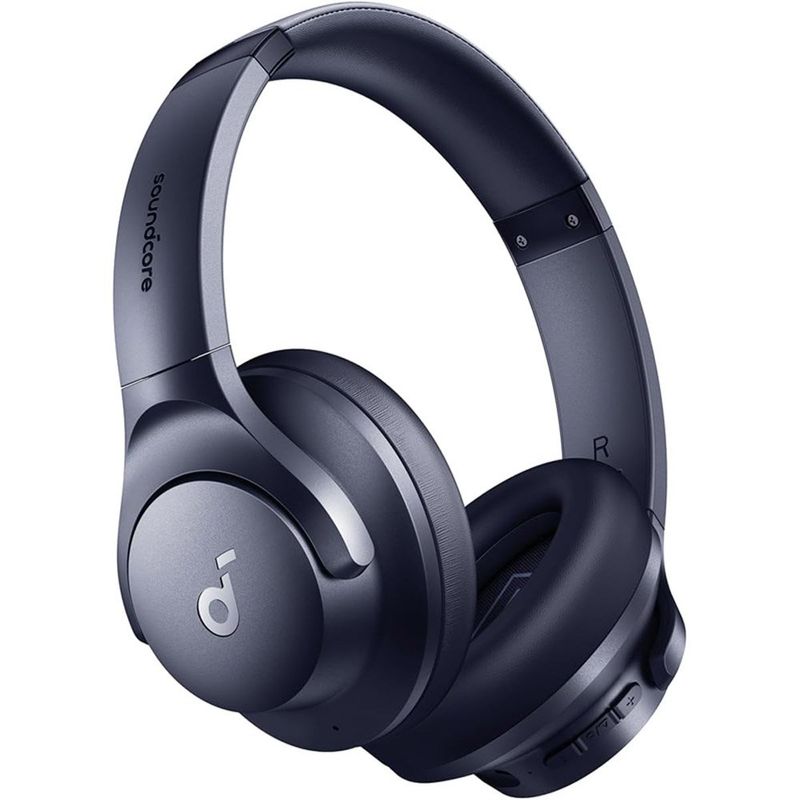 headphone soundcore q20i com cancelamento de ruído e som imersivo azul (id)