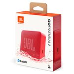 caixa de som portátil bluetooth jbl go essential 2 3,1w jblgoes2redeu vermelha (mp)