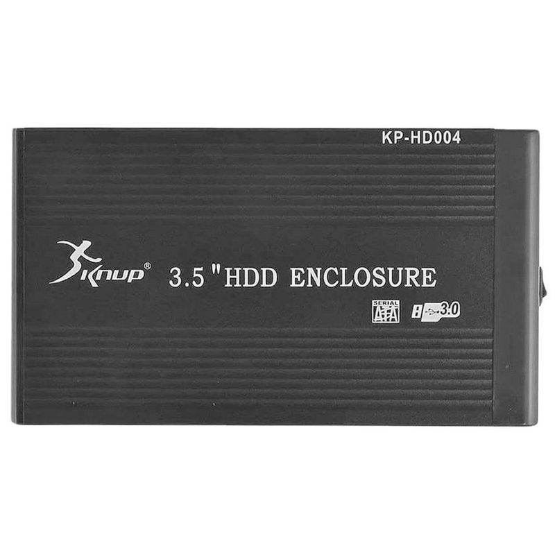 case para hd 3,5" sata usb 3.0 knup kp-hd004 (mp)