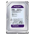 hd para vigilância 2tb western digital wd purple sata 6gb/s 64mb wd23purz (mp)