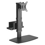 suporte de mesa fixo pcyes para monitor 17" a 32" vertical smd-100 (mp)
