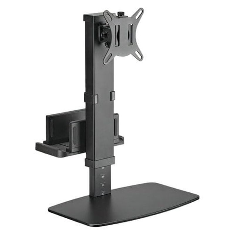 suporte de mesa fixo pcyes para monitor 17" a 32" vertical smd-100 (mp)