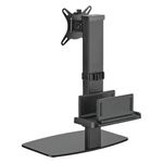 suporte de mesa fixo pcyes para monitor 17" a 32" vertical smd-100 (mp)