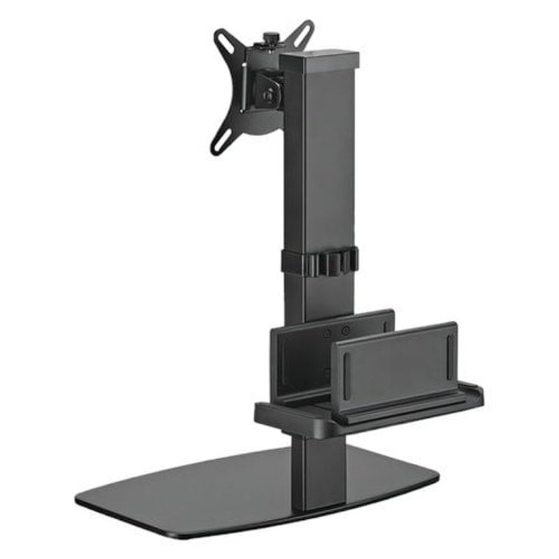 suporte de mesa fixo pcyes para monitor 17" a 32" vertical smd-100 (mp)