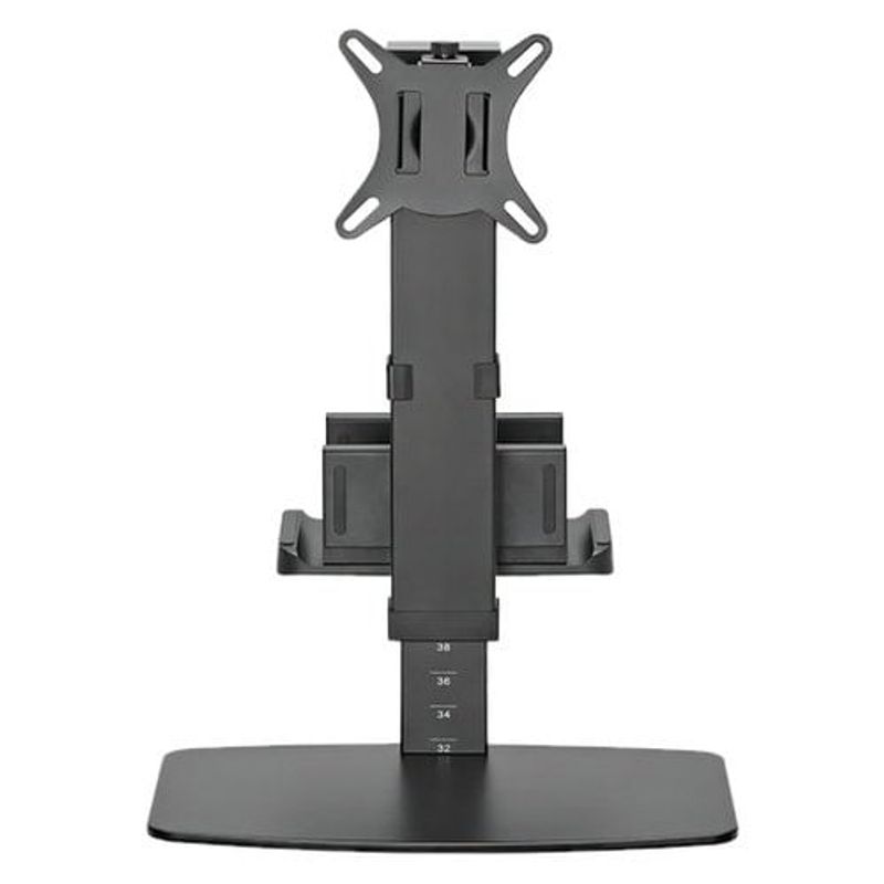 suporte de mesa fixo pcyes para monitor 17" a 32" vertical smd-100 (mp)