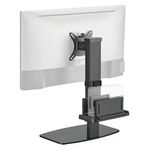 suporte de mesa fixo pcyes para monitor 17" a 32" vertical smd-100 (mp)