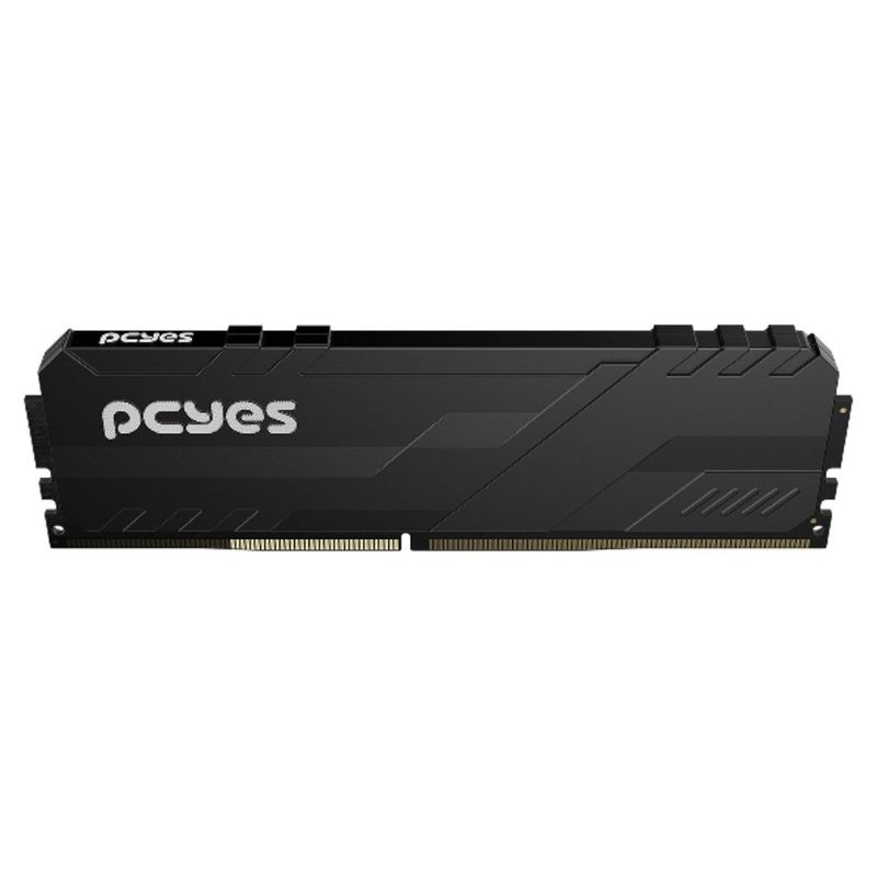 memória para desktop ddr5 16gb 5600mhz pcyes black com dissipador pm165600d5b (mp)