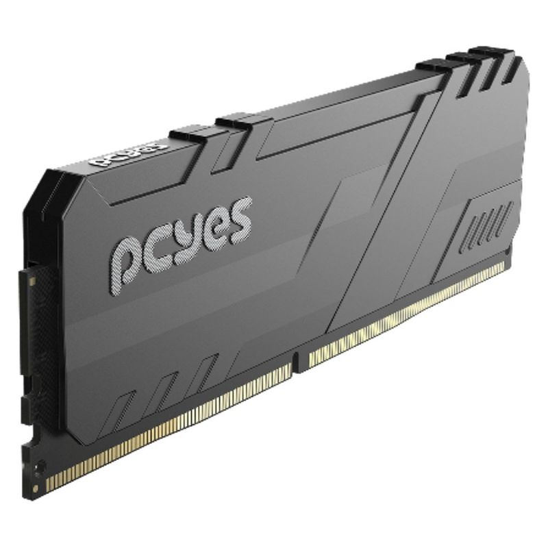memória para desktop ddr5 16gb 5600mhz pcyes black com dissipador pm165600d5b (mp)