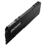 memória para desktop ddr5 16gb 5600mhz pcyes black com dissipador pm165600d5b (mp)