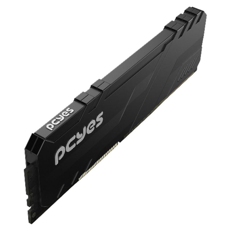 memória para desktop ddr5 16gb 5600mhz pcyes black com dissipador pm165600d5b (mp)