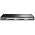 switch 48 portas tp-link fast ethernet 10/100 mbps tl-sf1048 montável em rack (mp)