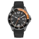 relógio de pulso technos racer em silicone 2115txc/2f preto (mp)