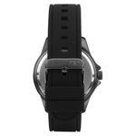 relógio de pulso technos racer em silicone 2115txc/2f preto (mp)