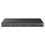 switch 48 portas gigabit 10/100/1000 mbps + 4 gbic sfp intelbras gerenciável s2352g-b 4760112 (mp)