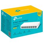 switch 08 portas fast ethernet 10/100 mbps tp-link ls1008 (mp)