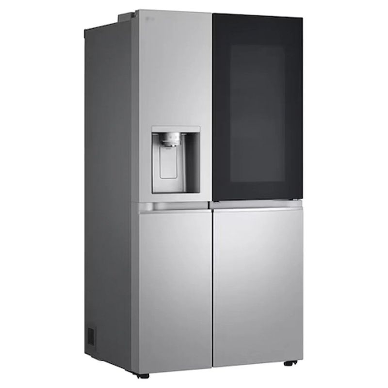 geladeira smart lg inverter frost free 628 litros side by side instaview inox look gc-x267gl5 bivolt