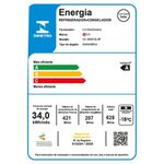 geladeira smart lg inverter frost free 628 litros side by side instaview inox look gc-x267gl5 bivolt