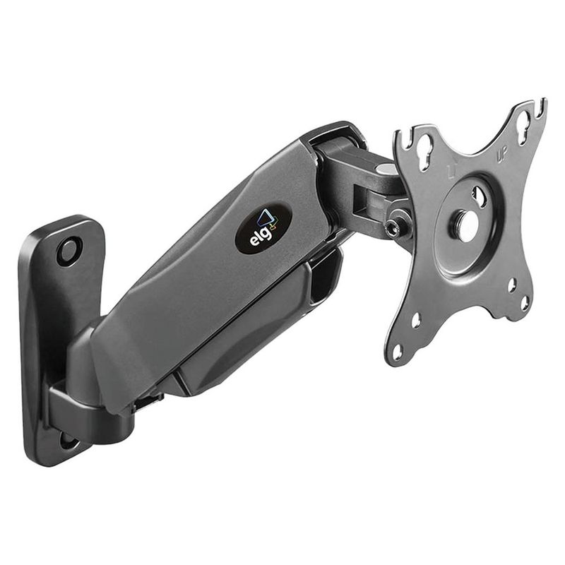 suporte de parede para monitor universal multiarticulado elg f410 17" a 34" 80838 (mp)