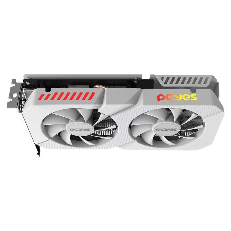 placa de vídeo 6gb rtx 3050 gddr6 pcyes project edge nvidia geforce 96bit displayport hdmi dvi (mp)