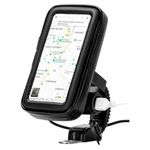 suporte capa para smartphone para moto à prova d'água com saída usb exbom sp-ca25l (mp)