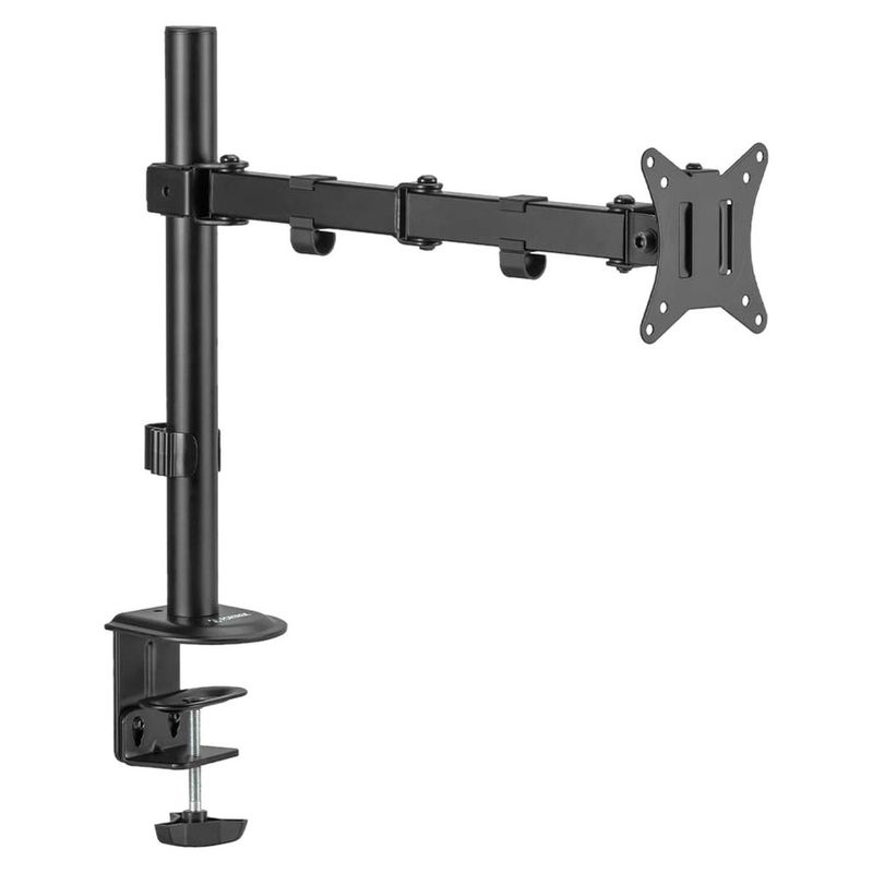 suporte de mesa fixo para monitor 17" a 32" articulado fortrek fk 425s 81034 (mp)