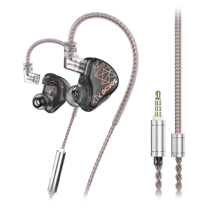 fone de ouvido gamer pcyes myria intra-auricular com microfone p3 1,6m fpmy1dd (mp)