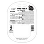 carregador de pilhas toshiba com 4 pilhas aa 2600mah tnhc-6gae4 cb (mp)