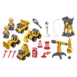 kit mega construção infantil monta e desmonta zoop toys zp01211