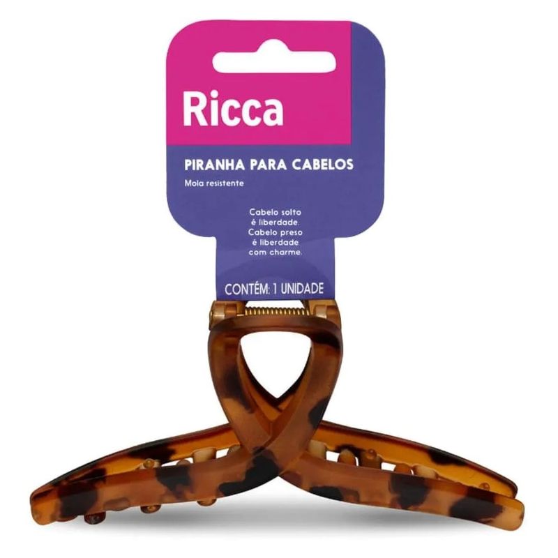 piranha para cabelos ricca loop