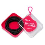 elástico com case black ricca 10 unidades