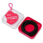 elástico com case black ricca 10 unidades