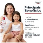 gel de limpeza corporal e facial eucerin ph5 400ml