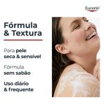 gel de limpeza corporal e facial eucerin ph5 400ml