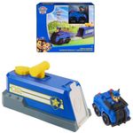 mini playset sunny lancador de veiculo chase patrulha canina 4855