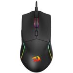 mouse gamer redragon naga preto rgb