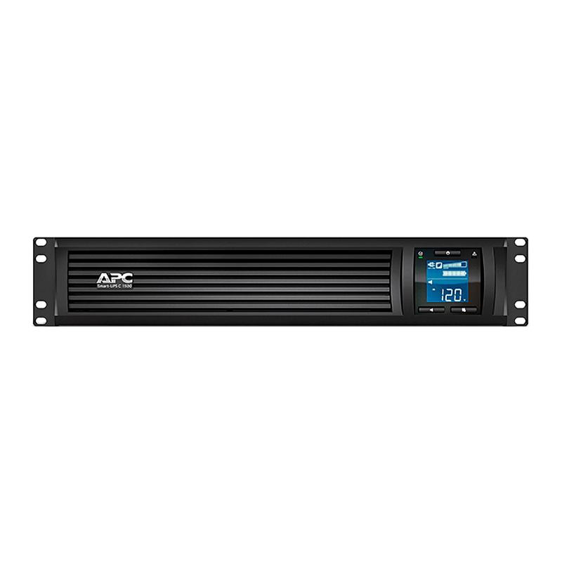 nobreak senoidal para rack 2u 1500va apc smart ups monovolt senoidal 110v smc15002u-br (mp)