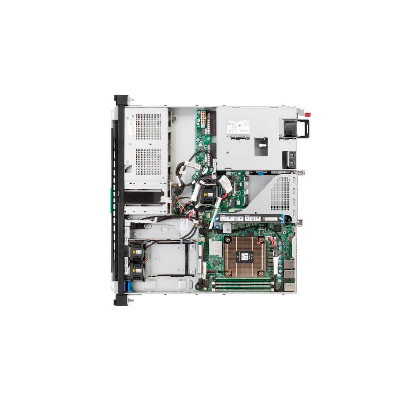 servidor hp proliant rack dl20 gen11 xeon e-2436 2,9ghz 6c 16gb ddr5 sem hd 4sff 500w p65396-b21 (mp)