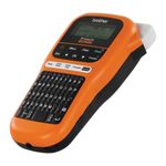 etiquetadora rotulador profissional brother pt-e110 p-touch edge laranja (mp)