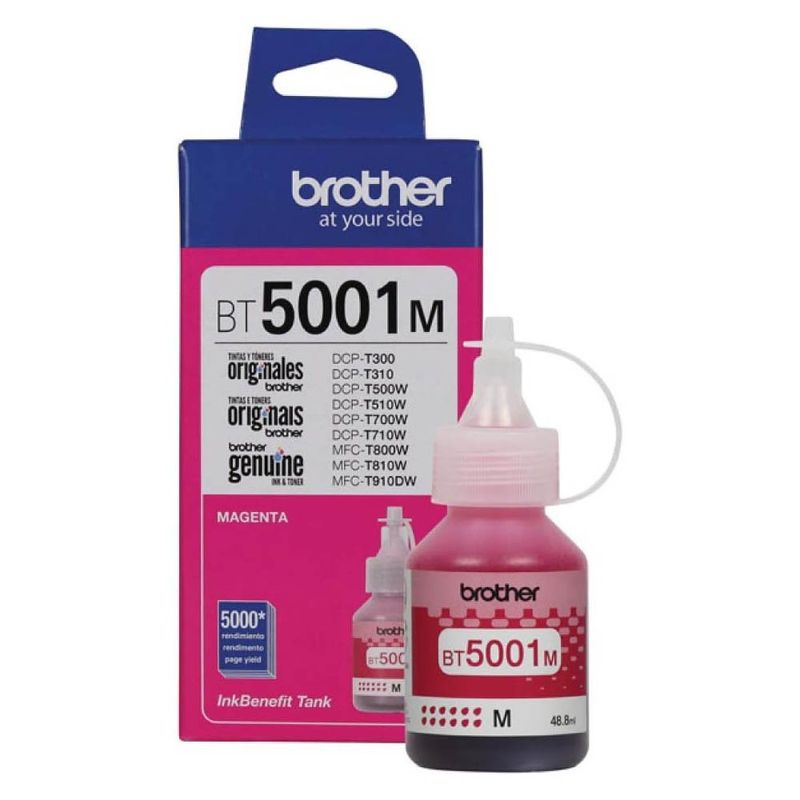 refil de tinta brother 5k magenta bt5001m (mp)