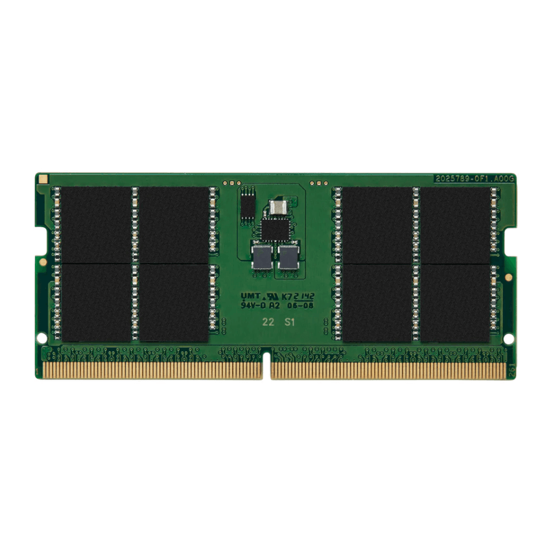 memória para notebook ddr5 32gb 5600mhz 1,1v kingston kcp556sd8-32 (mp)