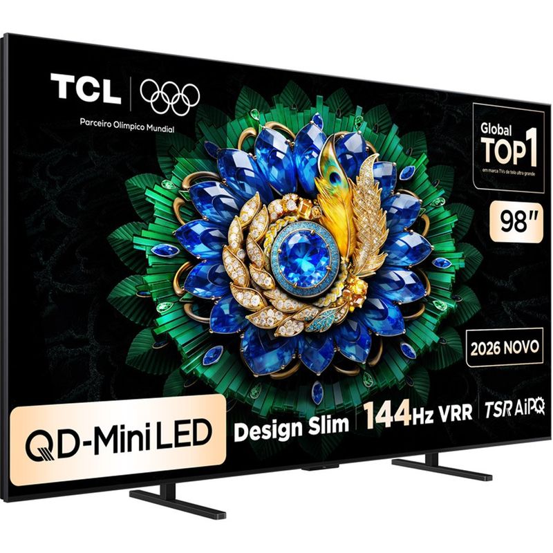 smart tv 7k 98" tcl premium qd-mini led google tv 98a400m