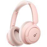 headphone soundcore q30 com cancelamento de ruído avançado e alta qualidade de som rosa (id)
