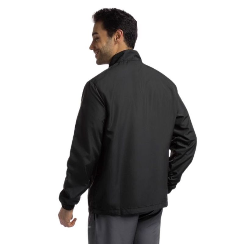 jaqueta masculina p olympikus corta-vento essential preto (mp)