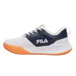 tênis tennis feminino n°38 fila master ace azul laranja (mp)