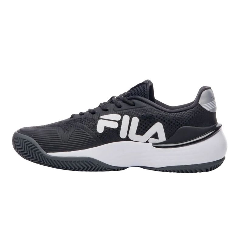 tênis tennis feminino n°37 fila invicto cinza grafite (mp)